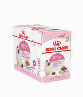 Royal petshop Kitten Pouch Jelly อาหารเปียกรูปแบบเจลลี่ สำหรับลูกแมวอายุ 4-12เดือน 12ซอง/กล่อง 85g.