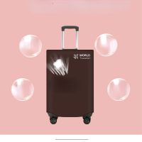 【LZ】℡  Capa de bagagem de tecido não tecido mala Dustproof Trolley Case resistente ao desgaste Rolling Anti-Scratch Protector