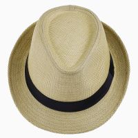 LNPBD Hot Men Fashion Beach Panama Jazz Hat Cowboy hat Gangster Cap