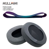 Nullmini แผ่นรองหูแบบหนาสำรองสำหรับชุดหูฟังหนังกำมะหยี่9X หูฟังที่ปิดหูกันหนาวโปร