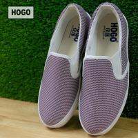 [ส่งเร็วพิเศษ!] HOGO รองเท้าผ้าใบญี่ปุ่น V.2 แบบสวม (Slip-on) นิ่มสุดๆ กันลื่น ทนทาน คู่เดียวเอาอยู่