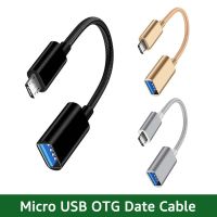 อะแดปเตอร์ Micro USB OTG Micro USB ชายไปยัง USB 2.0 หญิงอะแดปเตอร์สำหรับ Samsung Huawei Xiaomi โทรศัพท์ Android USB Flash Drive-EDCNM SHOP