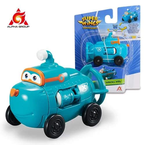 Super Wings 4 Mini Team Vehicles Rover Sparky Remi Willy Action ...