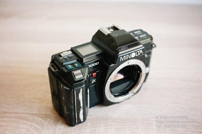 ขายกล้องฟิล์ม-minolta-a7000-made-in-japan-ใช้autofocus-ไม่ได้-นอกนั้นใช้งานได้ปกติ-serial-17225330