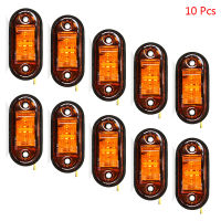 【แฟลชเซล】 10pcs Warning LIGHT LED DIODE Light รถพ่วงรถบรรทุกไฟ LED ด้านข้างหลอดไฟ