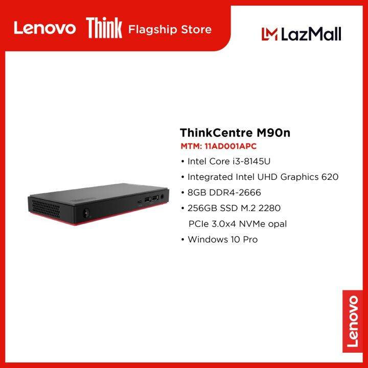 Lenovo ThinkCentre M90n Nano Desktop PC Tower (Intel Core i38145U 8GB