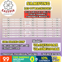 UA49J5200AK / UA49J5250AK / UA49M5100AK SAMSUNG 49นิ้ว LED TV BACKLIGHT ( LAMPU TV ) UA49K5200 UA49M5100 49M5100