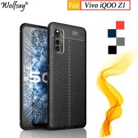 สำหรับ Vivo IQOO Z1กรณี6.57 "ยางกันกระแทกกันชนเคสซิลิโคนสำหรับ Vivo IQOO Z1โทรศัพท์สำหรับ Vivo IQOO Z1 IQOOZ1 5G เคส