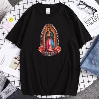 Tshirts Our Of Guadalupe Print Man Tee Shirt Pop Harajuku Short Sleeve Clothes For Mens Streetwear Punk MenS Casual Shirts S-4XL-5XL-6XL