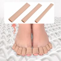 ﹊✳ 1pcs Silicone Tube Toe Gel Protector Cover Finger Toes Fabric Gel Bandage Corns Blisters Calluse Pain Relief Soft Pads Insoles