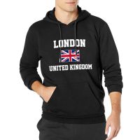 Men Women Hoodies United Kingdom London Est. Capital Hoodie Pullover Hooded Hip Hop Sweatshirt Cotton Unisex