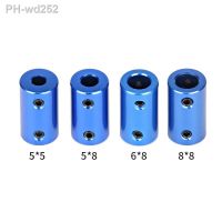 5pcs Shaft Coupler D14L25 Aluminum Coupling Bore 5x5 5x8 8X8mm Blue Flexible coupler Rigid Screw Part For Stepper Motor