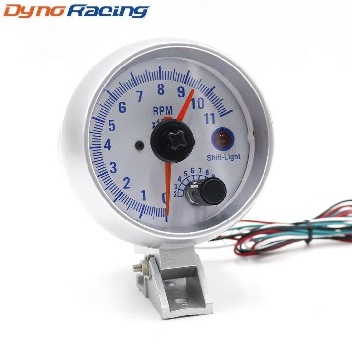 Mobil Tachometer 3.75 Inci 0-11000 Pengukur Rpm Tachometer Double