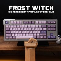 129คีย์ GMK Frost Witch Keycaps Cherry Profile PBT ห้าด้านระเหิด Keycaps สำหรับ Cherry MX Switch คีย์บอร์ด RK61 /Anne Pro 2/GK61