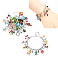 Classic Anime Spirited Away and Totoro and Kiki 39;s Delivery Service Charms Bracelets for Women Accessories Chain Bangle Bracelet