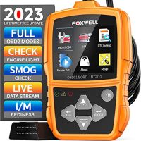 (รุ่น2023) เครื่องสแกน OBD2 NT201 FOXWELL ตรวจสอบเครื่องยนต์ไฟรถยนต์เครื่องมือสแกนวินิจฉัยเครื่องอ่านโค้ด OBDII