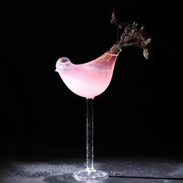 150ml Bird Champagne Glass Creative Molecular Smoked Cocktail Goblet Glasses  Party Bar Drinking Cup Wine Juice Cup New