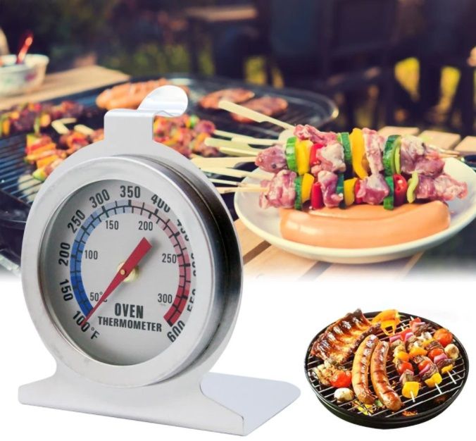 เครื่องวัดอุณหภูมิแบบสแตนเลส-oven-thermometer-ที่วัดอุณเตาอบ-ทีวัดอุณหภูมิอาหาร-ที่วัดเตาอบ-เทอร์โมมิเตอร์-สแตนเลส-สำหรับเตาอบ