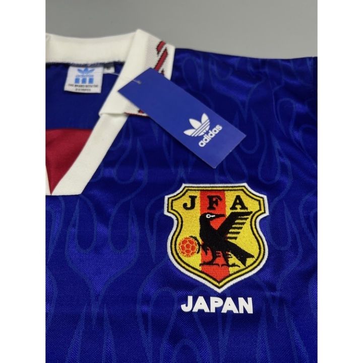 เสื้อบอล-ย้อนยุค-ทีมชาติ-ญี่ปุ่น-1997-เหย้า-retro-japan-home-เรโทร-คลาสสิค-1997-98