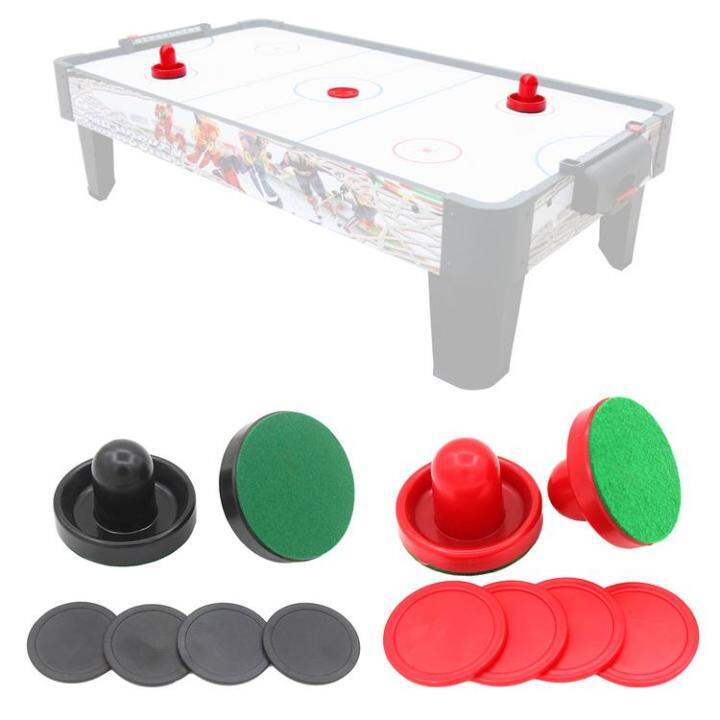 Air Hockey Pucks Air Hockey Pushers and Air Hockey Paddles 2 PCS Air