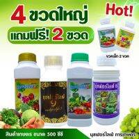 นุชฟอร์ไลฟ์ชุดใหญ่ ขนาด 500 ซีซี 4 ขวด แถม 2 ขวด อาหารเสริมพืช, สินค้าเกษตร, บำรุงพืช, ปุ๋ย