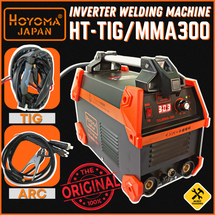 HOYOMA JAPAN (ORIGINAL) 300AMP TIG/MMA INVERTER WELDING MACHINE (TIG