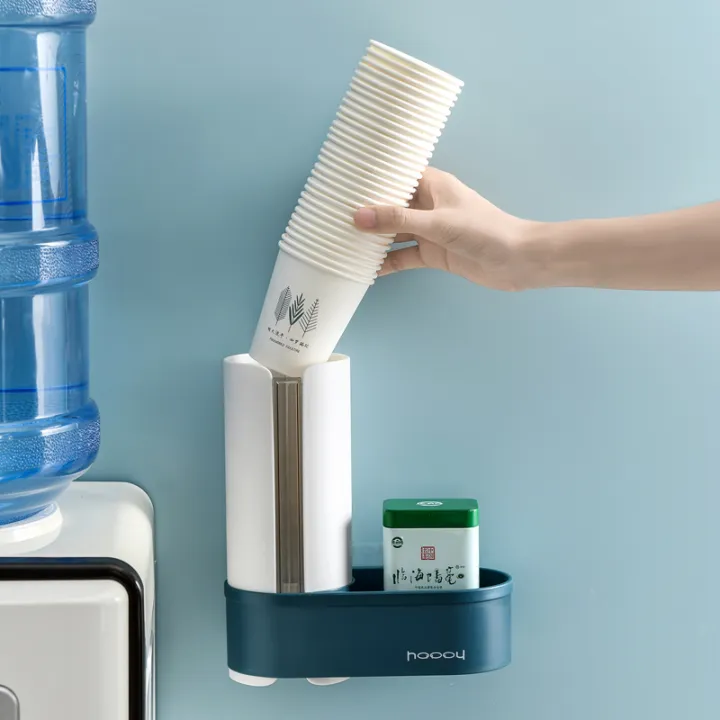 Disposable cups water dispenser for paper cups, water cups, plastic