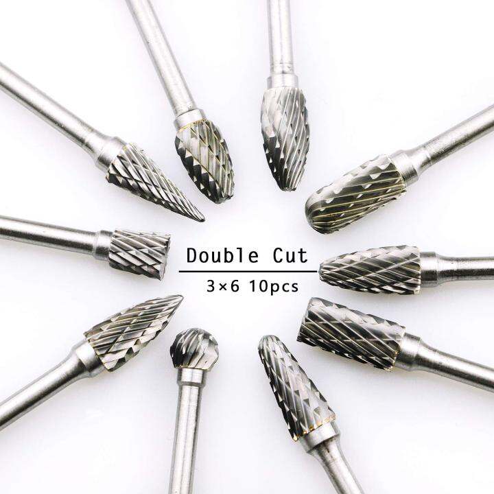 10-pcsset-6mm-tungsten-carbide-double-cut-rotary-point-burr-18-shank-fit-rotary-tools-die-grinder-shank-rotary-burr-tools-hot