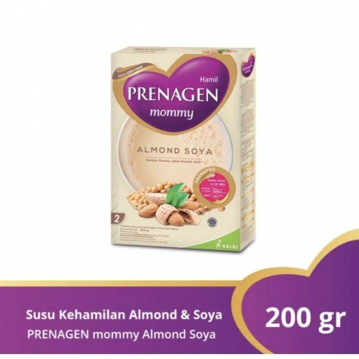 Prenagen mommy almond soya 200 Grams (Pregnancy Milk Rich) Lazada PH