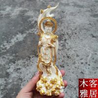 ▪✵❇ Ivory fruit across the sea guanyin bodhisattva porch household consecrate Buddha kwan-yin statue that occupy the home furnishing articles of handicraft