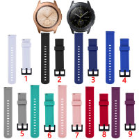 สายซิลิโคนนุ่ม 20 มม. สำหรับ Samsung Galaxy Watch Active / Active2 40mm 44mm / Watch3 41mm / 42mm / watch4 40mm / 44mm watch4 คลาสสิก 42mm / 46mm สายนาฬิกาสมาร์ท