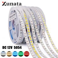 5m DC 12V LED Strip 5054 5050 IP21 IP65 IP67 Waterproof 60 120LEDs/m Natural White/Ice Blue/Red/Green Flexible Tape Light Lamp LED Strip Lighting