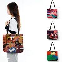 【jw】☢♀✳  Designer Handbags Abstrct Painting  Tote for 2022 Satchel Handbag Ladies Outdoor Shopping