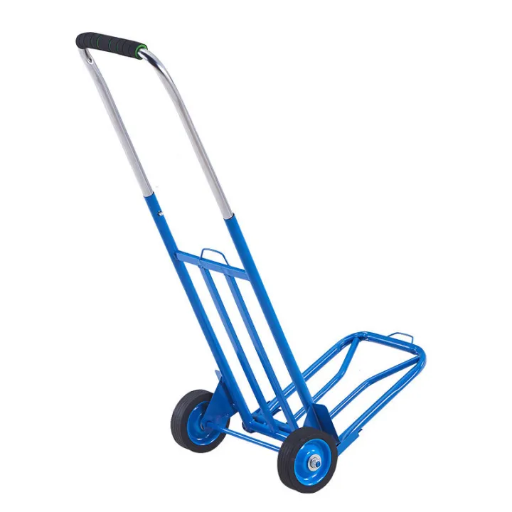 Small cart folding trolley stall small convenient compact cart delivery cart pulley stretchable