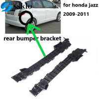 (Ssklo) HONDA JAZZ 2008 2009 2010 2011ใหม่ด้านหลังที่ใส่กันชน BRACKET