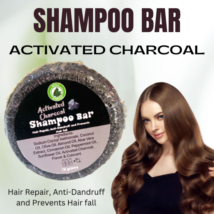 ACTIVATED CHARCOAL SHAMPOO BAR Hair repair, PREVENTS hair FALL | Lazada PH