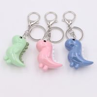 Dinosaur Key Chain Accessories Acrylic Animal Pendant Keychain Jewelry