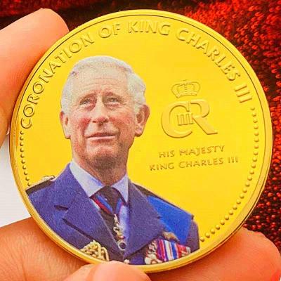 The United Kingdom Coronation Of King Charles III Anniversary Commemorative Coin The UK Challenge Coin Collectible Birthday Gift