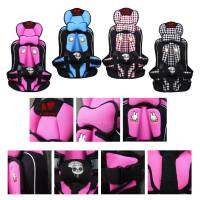 Baby Car Seat คาร์ซีท คาร์ซีทสำหรับเด็ก อายุ 9 เดือน - 7 ปี คาร์ซีทพกพา มี 4 สีให้เลือก