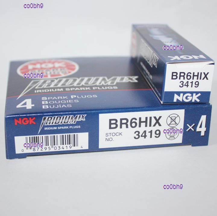co0bh9 2023 High Quality 1pcs NGK iridium spark plug BR6HIX is suitable for two-stroke outboard engine generator oil pump B6HS BR6HS