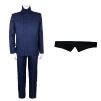 Anime Jujutsu Kaisen Gojo Satoru Cosplay Costumes Top Pants Halloween Party High School Uniform Set