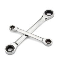 Chrome Vanadium Ring Double Head Ratchet Wrench 8-9-10-12-13-14-15-16-17-18-19mm Ratchet Combination Spanner Set-JUleir