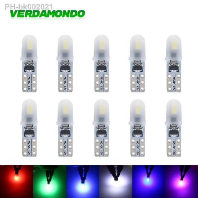 ❍ 10Pcs T5 W3W 2 SMD 3014 Dashboard Car LED Bulbs 12V DC W1.2W 70 73 74 79 85 Indicator Wedge Auto Instrument Warming Lamp