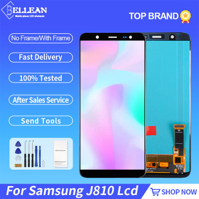 Catteny หน้าจอ J810สำหรับ Samsung Galaxy J8 2018 Lcd พร้อมหน้าจอสัมผัส Digitizer J800ประกอบกับเครื่องมือจัดส่งฟรี