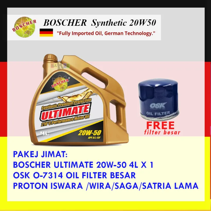 BARRU Pakej tukar minyak hitam sendiri untuk kereta Proton Saga Iswara 1.3 1.5 Proton Wira
