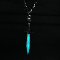 【cw】 MQCHUN Fashion Bilbo Baggins SWORD Necklace GLOW the Pendants amp; Necklaces Jewelry 30 【hot】 !