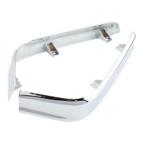 Motorcycle Trunk Lower Saddlebag Side Fairings Bent Trims Cover for Honda Goldwing GL1800 2001-2011 Chrome