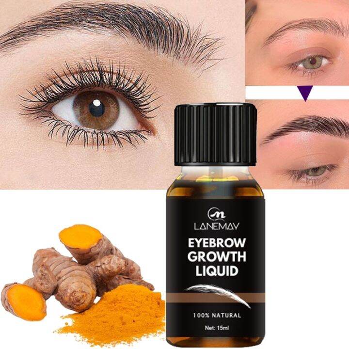 Ginger Eyebrows Growth Serum Eyebrows Eyelashes Lift Enhancer Essence