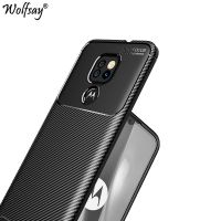 （ใหม่）สำหรับ Motorola Moto G9เล่นกรณีซิลิโคนคาร์บอนไฟเบอร์กันกระแทกกรณีโทรศัพท์สำหรับ Motorola G9เล่นปกกรณี Moto G9เล่น G9พลัส