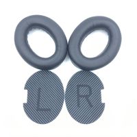 เปลี่ยน Lambskin ฟองน้ำแผ่นรองหูฟัง Earcups สำหรับ QC25หูฟัง Earmuffs Breathable Earpads หูฟัง Pads